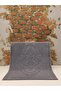 Ornament Foot Towel 2 Pieces - Dark Gray