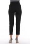Cedy Women's Black High Waist Woven Trousers - Pleated and Ankle Length, C3008 - 7