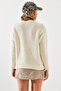 Women's Beige Baklava Sweater 20246195 - 5