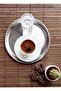 6 Pieces Stainless Steel Round Serving Plate Presentation Tray 20 Cm - 5