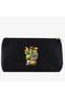 Black Cactus Makeup Bag - Raw Cloth Pen Holder Box
