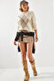 Women's Beige Baklava Sweater 20246195 - 7