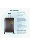 Canyon Luggage Set 3 pc Metallic Mud - 2