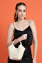Nairobi Women's Beige Shoulder Bag with Magnetic Closure and Adjustable Strap with Puppy Card Holder - 6