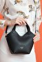 Nairobi Women's Black Shoulder Bag with Magnetic Closure and Adjustable Strap with Puppy Card Holder - 7