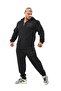 Hooded Winter Tracksuit Top Textured Sports Jacket - 6