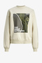 Jxella Loose Crew Ls Swt Women's White Sweatshirt12241324White - 3