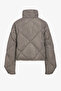 Jxunit Short Quilted Jacket Otw Women's Brown Coat12236457-brown - 4