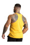 Dead Lift Fitness Gym Tank Top Athlete's Tank Top [yellow] - 2