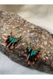 Afghan beads, women's, handmade, authentic, ethnic bohemian, colorful earrings.
