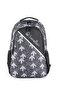 BNT03739 Black Unisex Backpack - 3