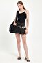 Classic Canvas Black Color Tote the School Bag Cross and Shoulder School Bag (Boy 27 X En 35) - 8