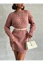 Cross Braided Casual Knitwear Tunic - 6