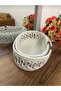 Height10, Length30, Width17 - Height9. Boy26, En15- 2-Piece Wicker Basket Gift Basket, Dowry Basket, Bread Basket - 3