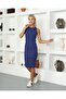Women's Ribbed Zero Sleeve Dress - 3