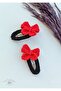 Premium Bow Niche Hair Accessory Snap Clasp - 5