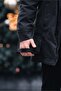 Alba - Leather Wallet with Phone Compartment - Genuine Leather Wallet - Long Wallet with Phone Compartment - Black Unisex - 6