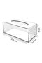 2-Piece Luxury Acrylic Napkin Holder - Napkin Box - 2