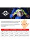 Air Strike Goalkeeper Hand Gloves Unisex with Grip Black/Green Small - 7