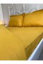 Double Mustard Colored Elastic Sheet