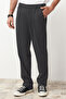 Antrasit Pileli Klasik Baggy Fit Kumaş Pantolon TMNSS24PL00024 - 2