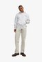 Jorsalon Men's White Sweatshirt - 12263640 -brightwhite - 2