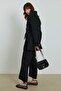 CUSTOM STITCHED BLAZER JACKET - BLACK - 3