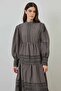 Mink Dress with Lace Details