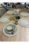 Jute Wicker Look Jute American Serving Presentation Set Washable Heat Resistant Jute Cream 6 Pieces