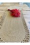 Jute, Wicker, Decorative Tablecloth, Runner 35X100 Cm, American Service, Coffee Table Cover, Bohemian Style - 2