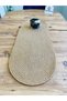 Jute, Wicker, Decorative Tablecloth, Runner 35X100 Cm, American Service, Coffee Table Cover, Bohemian Style - 3