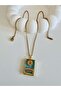 45 Cm Tarot Sun Necklace - Steel, Gold Acr9331 - 2