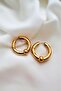 METAL HOOP EARRINGS