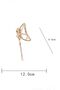PEARL METAL FLOWER HANGING LATCH BUCKLE - 3