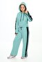 Girl's 100% Cotton Hooded Oversize Long Sleeve Tracksuit Set - 5