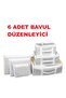 (6 Pcs) Suitcase Organizer Suitcase Organizer Mother-Baby Hospital Maternity Bag Closet Drawerorganizer