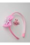 Zircon Stone Bow Tulle Children's Crown - Snowflake - 4