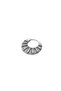 Ethnic Patterned Striped Hoop Vintage Tarnish-Free & Rust-Proof 316L Steel Earrings - 2