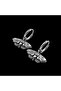 Butterfly & Moon Witchcraft Butterfly & Moon Design Gothic Hoop Non Tarnish & Rustproof 316L Steel Earrings - 3