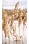 Hari̇kabi̇rev | Soft Flower-Tassel Combination Cream-Brown | Framed Glass Table 2 Pieces Vertical - 3