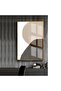 WONDERFUL ABSTRACT ABSTRACT MODEL 2 FRAMED TEMPERED GLASS TABLE SINGLE VERTICAL