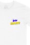 Hello Summer White T-Shirt with Pocket Logo Design - 2