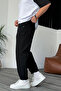 Black Basic Boyfriend Pants - 5