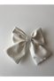 White Bow Buckle Clip - 2