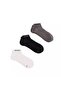 Men's 3-Pack Cotton Comfortable White-Black Socks 300048 4F254-02910