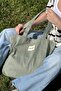 Gabardine Cloth Bag - Matte Water Green (Magnet Fence - 100% Cotton Gabardine)