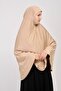 Practical Scarf Standard Size With Veil 5xl Souffle Beige - 3