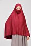 وشاح عملي مقاس قياسي مع حجاب 5xl سوفليه بورجوندي - 5