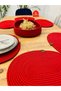 Jute Straw American Service Oval Tray and Basket Set of 7 - 4