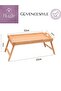 Bamboo Enjoyment Tray with Foldable Legs - 3